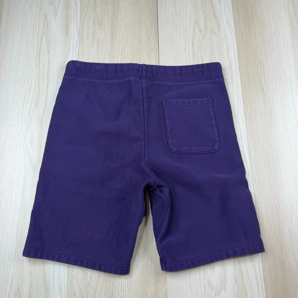 Carhartt WIP Work In Progress Purple Sweat Shorts Mens Size Medium Drawstring